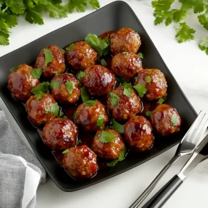 Sweet Chili Meatballs Crockpot Recipe: Tangy and Delicious!