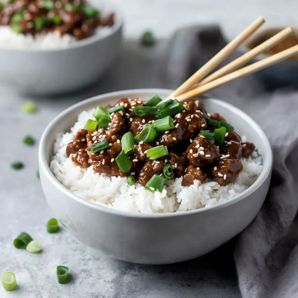 Slow Cooker Mongolian Beef