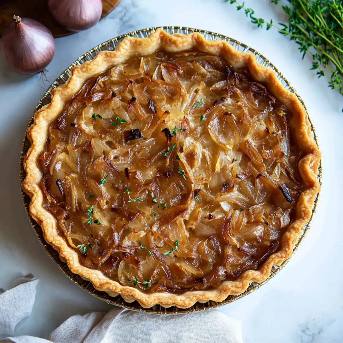 Caramelized Onion Tart