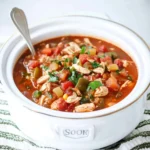Slow Cooker Chicken Fajita Soup