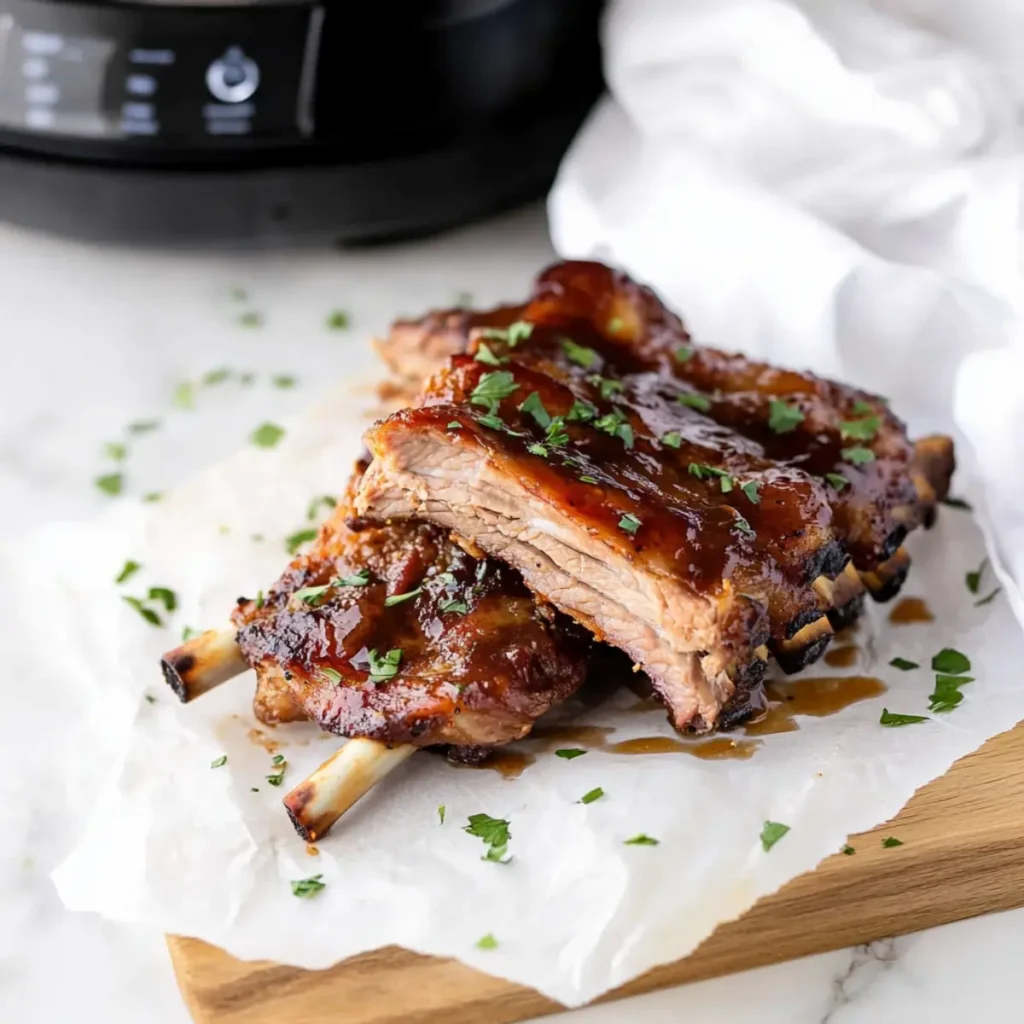 Crockpot Honey Garlic Soy Spare Ribs