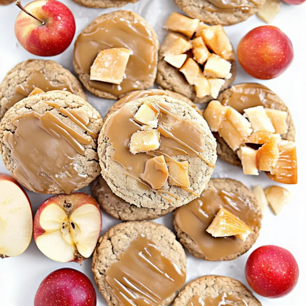Caramel Apple Cookies