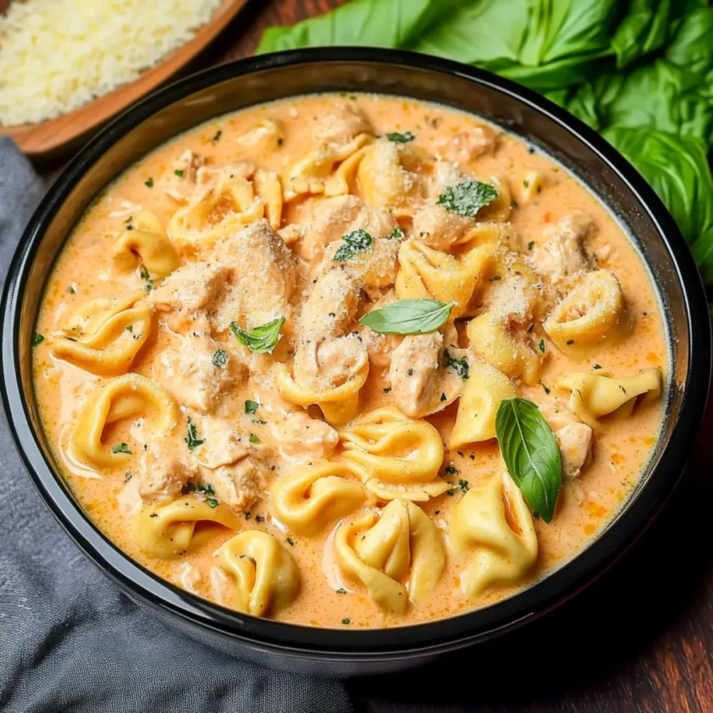 CrockPot Chicken Tortellini
