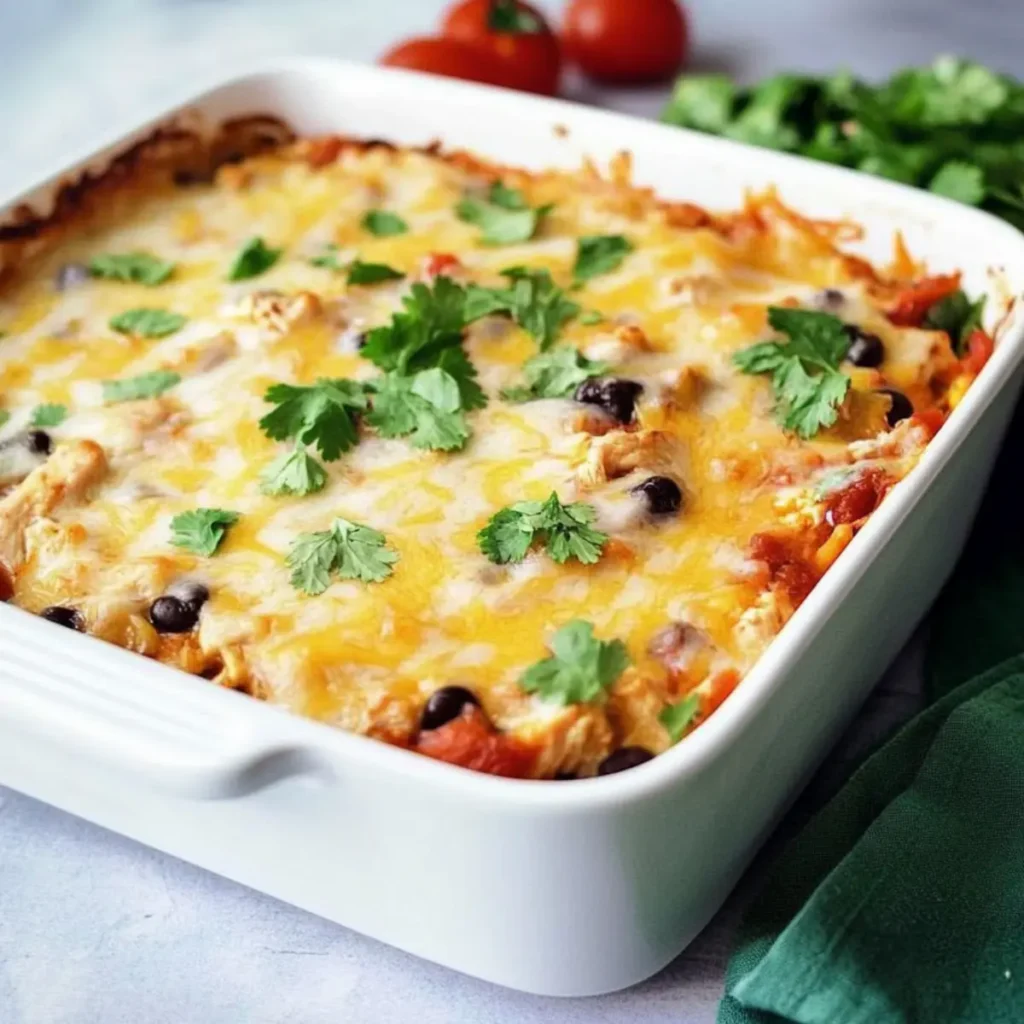 Easy Mexican Chicken Casserole
