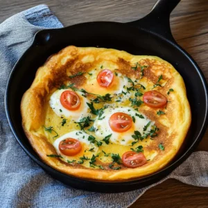 Savory Sourdough Dutch Baby Pancake Recipe