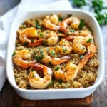 Garlic Butter Shrimp and Quinoa