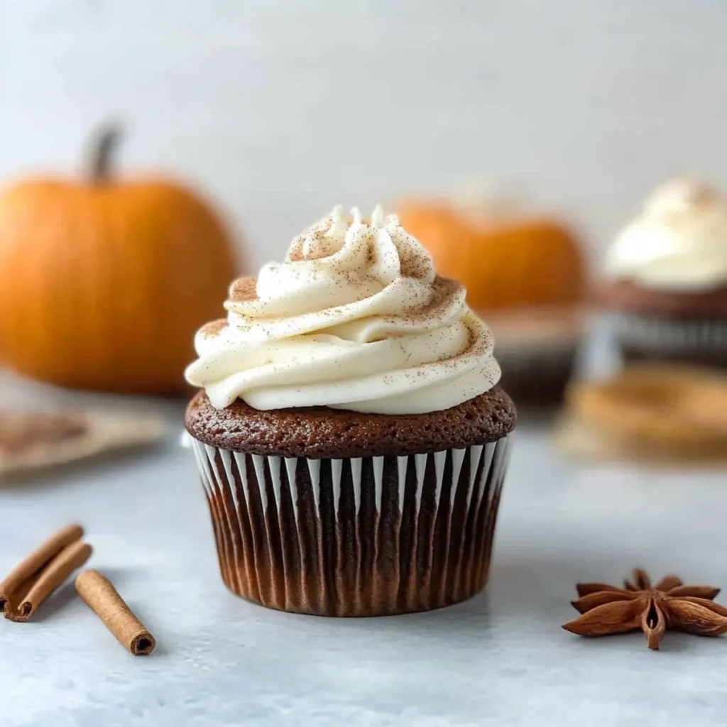 Pumpkin Spice Latte Cupcakes