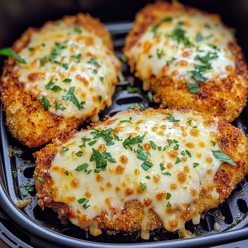 Crispy Air Fryer Chicken Parmesan: A Healthy Twist on a Classic!