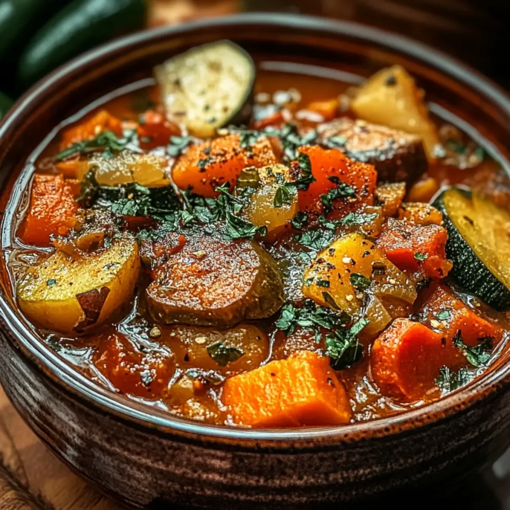 Cozy Autumn Crockpot Veggie Delight for Fall Comfort