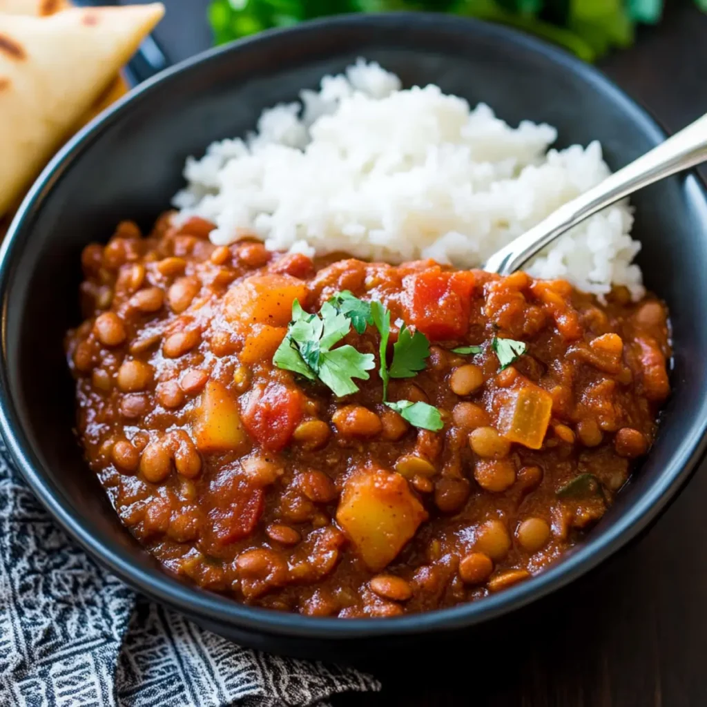 Crockpot Madras Lentils