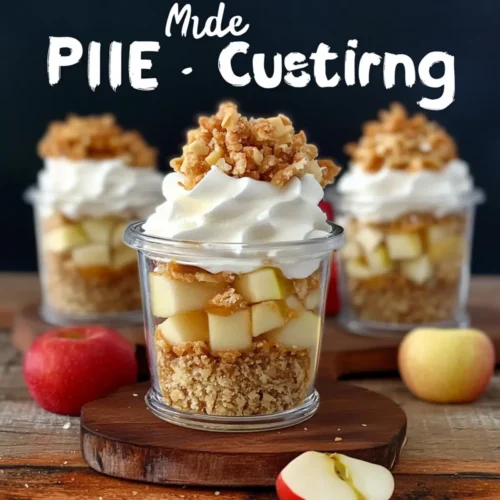 Mini Apple Pie Trifle Recipe (Easy Single Serving Dessert)