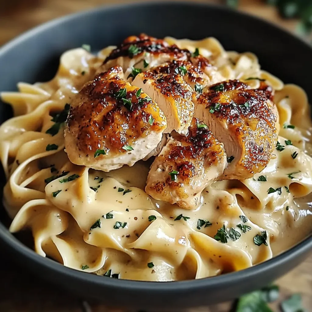 Buttered Noodles & Chicken