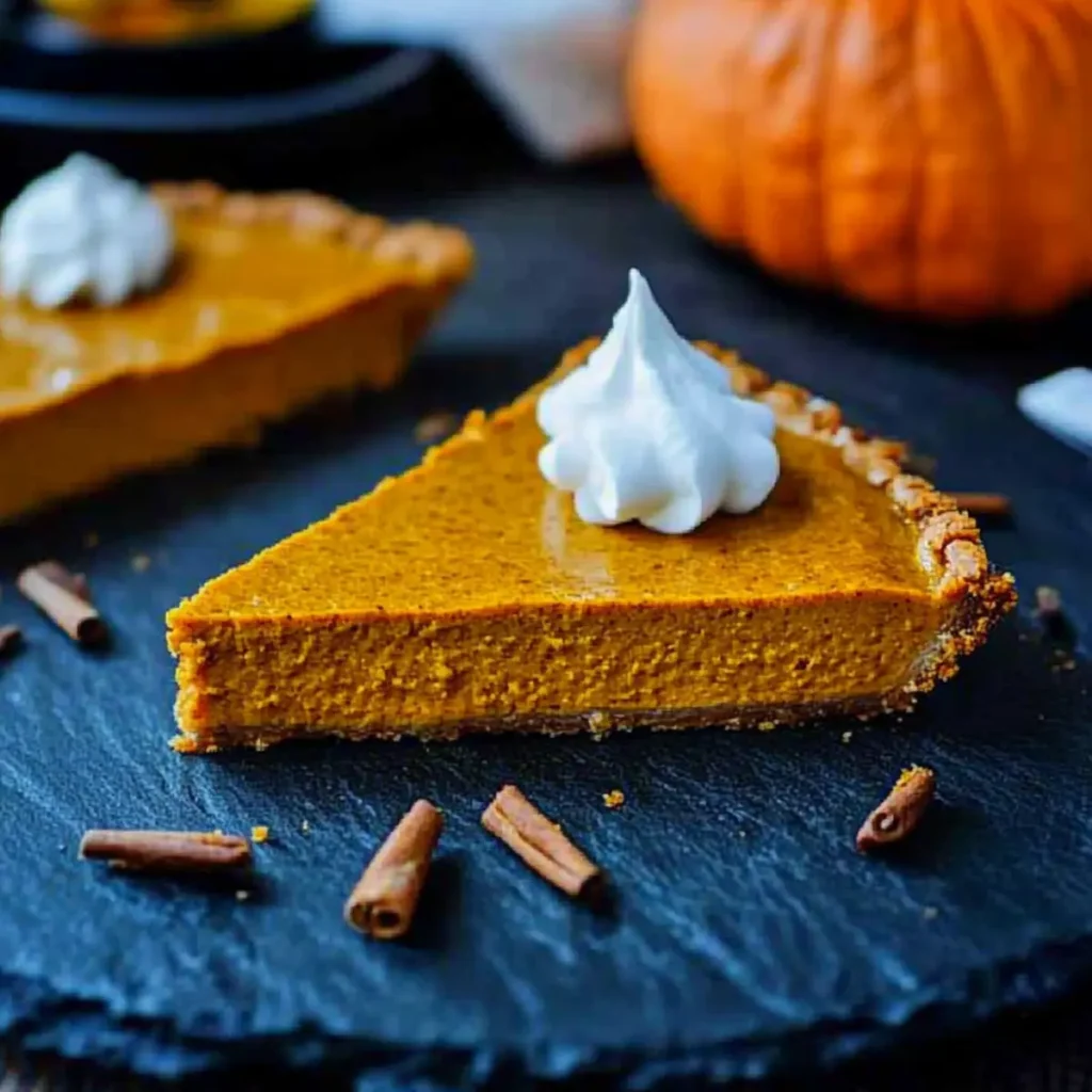 Crustless Pumpkin Pie Recipe