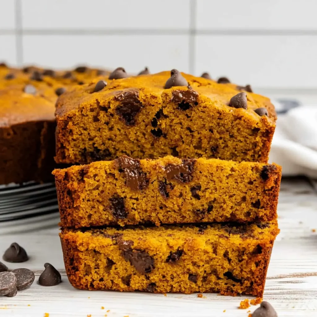 Pumpkin Chocolate Chip Bread