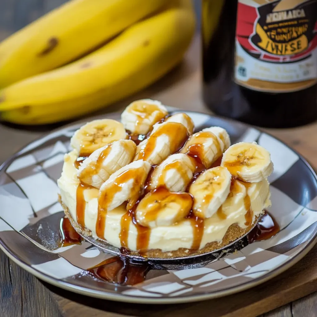 Bananas Foster Cream Pie