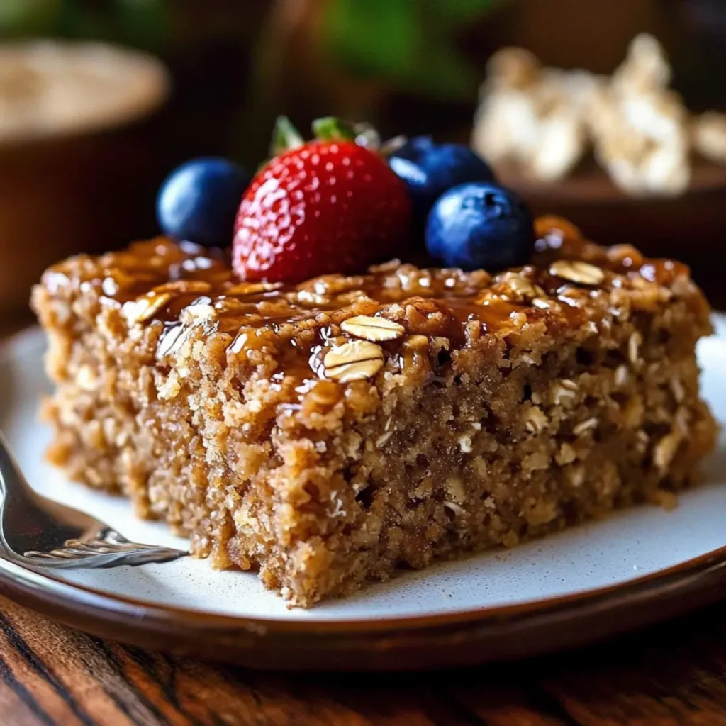Lazy Day Oatmeal Cake