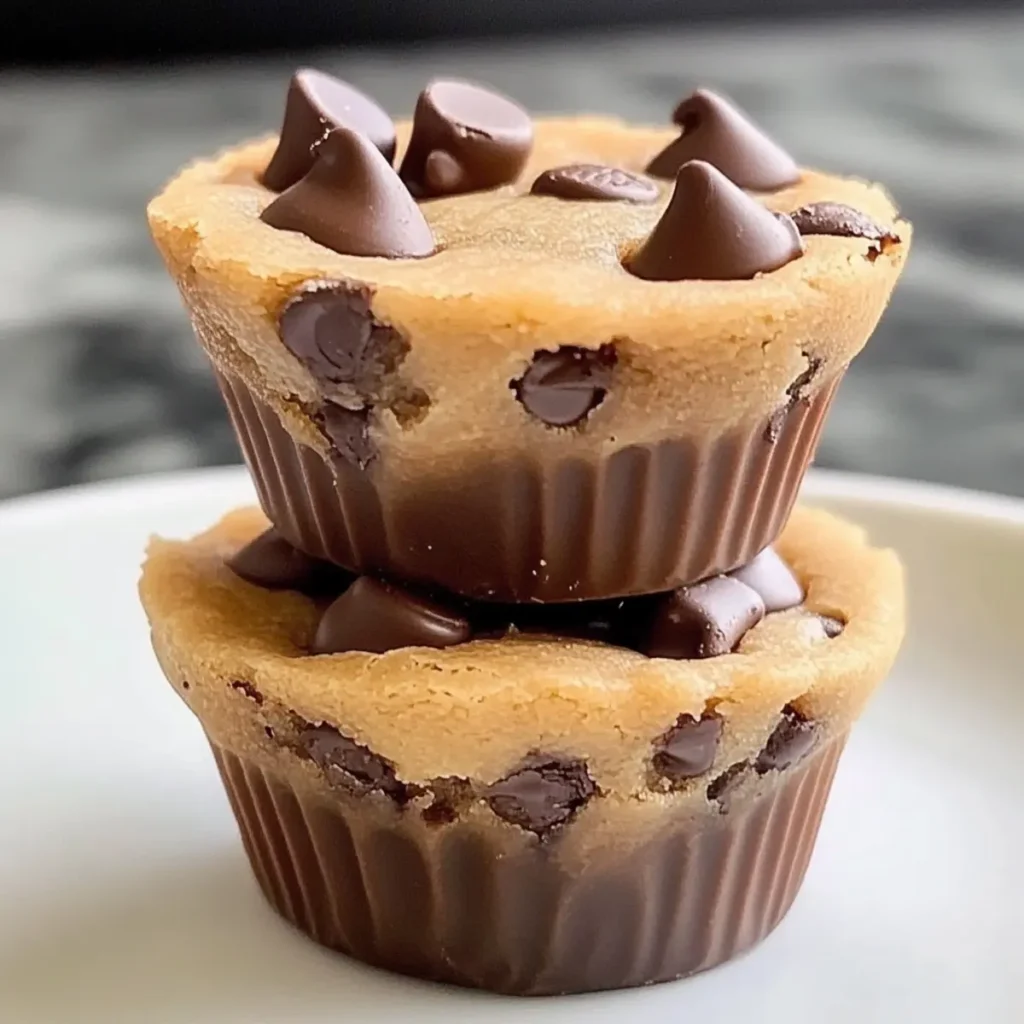 Easy 2 Ingredient Cookie Cups