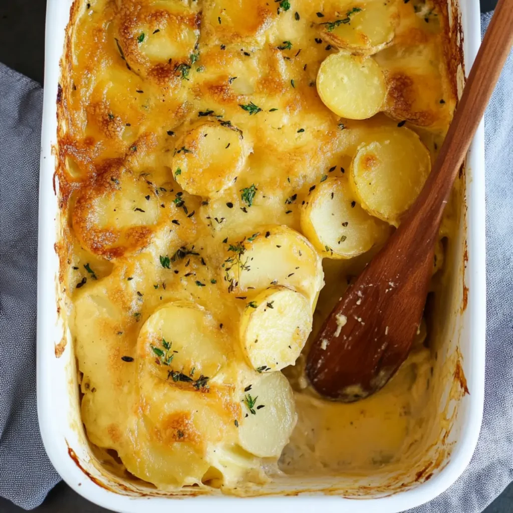EASY VEGAN SCALLOPED POTATOES