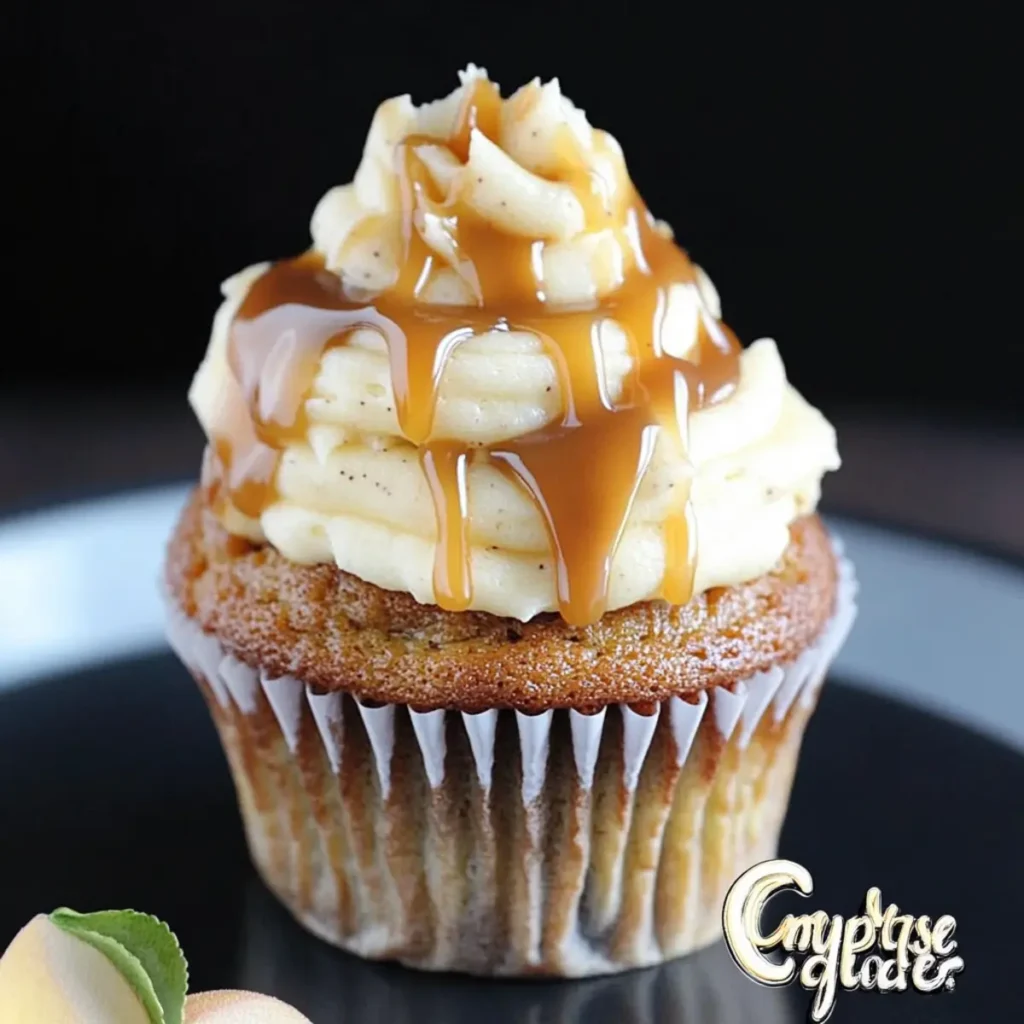 Caramel Apple Cupcakes