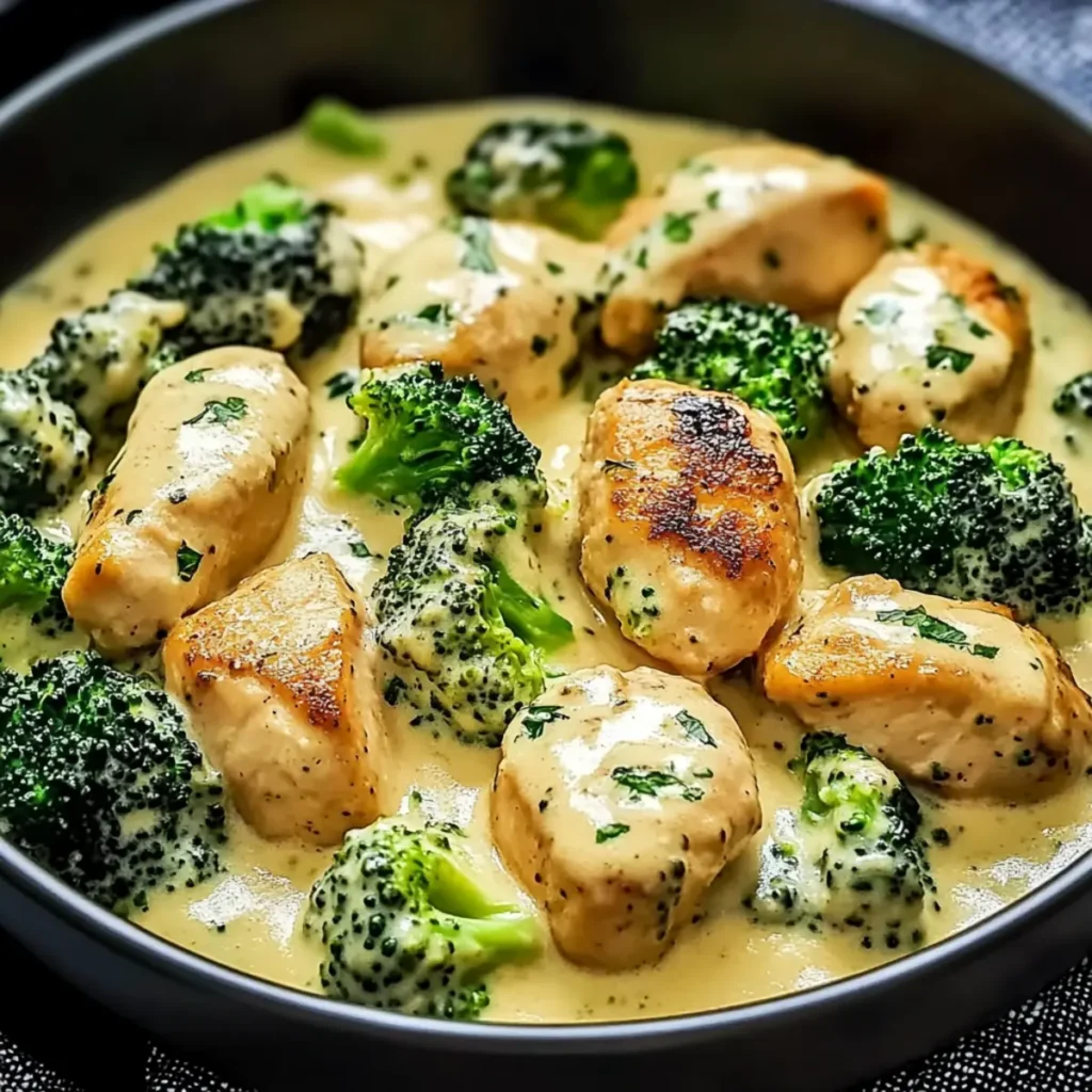 Irresistible Creamy Chicken and Broccoli: A Quick & Easy Dinner Delight!