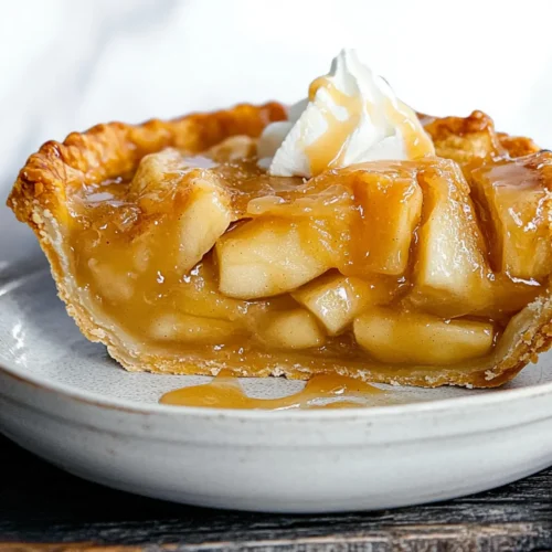 Deep Dish Caramel Apple Pie
