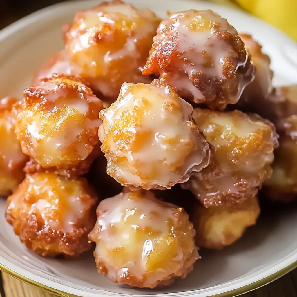 Apple Fritter Bites
