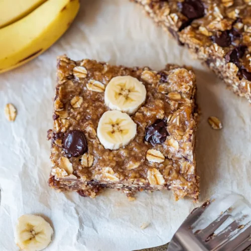 Banana Oatmeal Bars