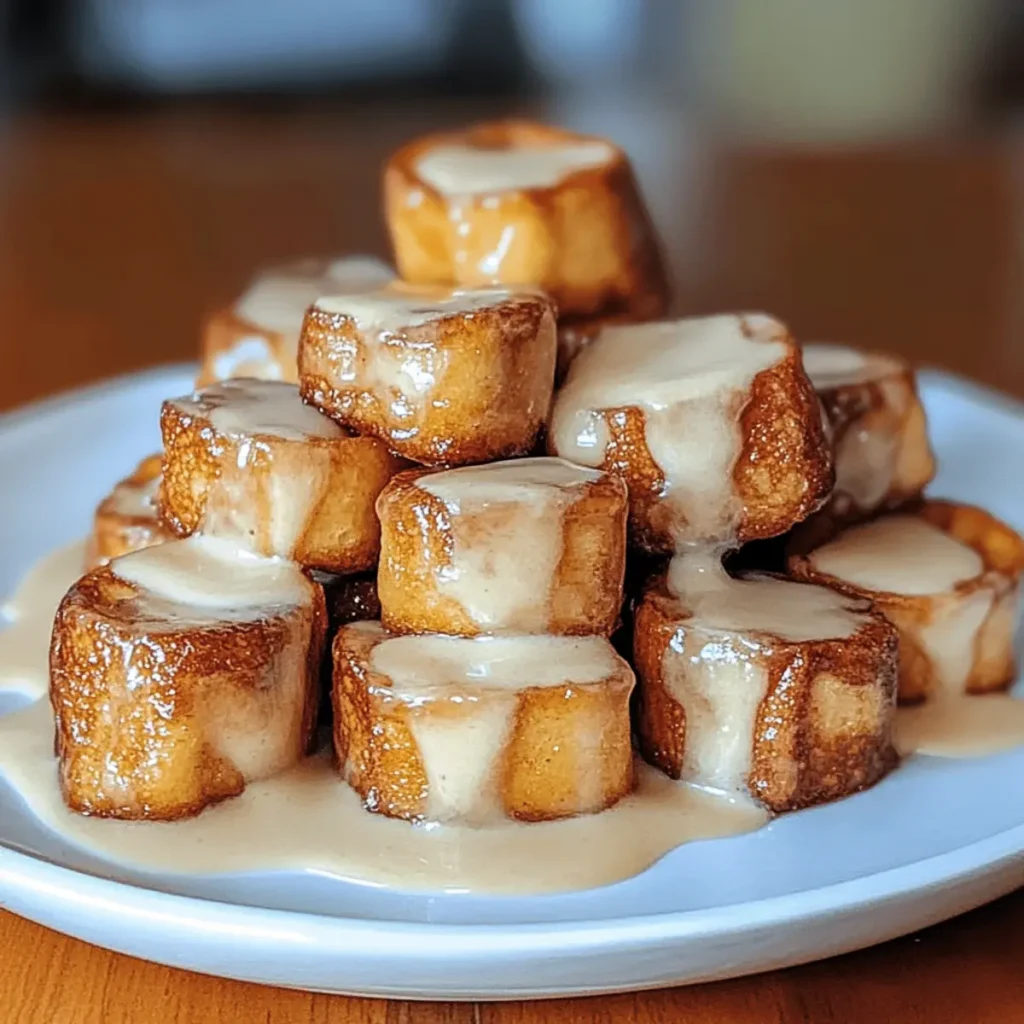 These Cinnamon Roll French Toast Bites Are the Ultimate Weekend Breakfast Treat!
