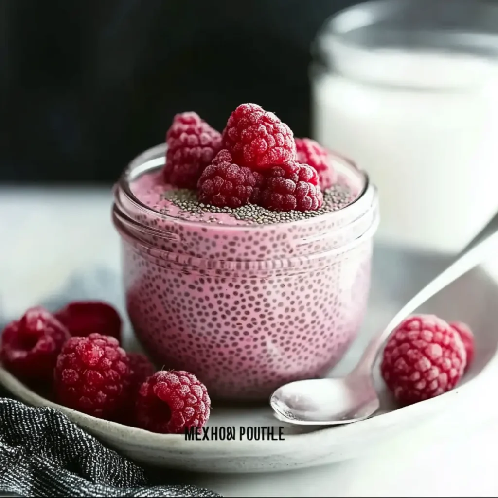 Vegan Raspberry Chia Pudding: A Delicious & Healthy Meal Prep Recipe