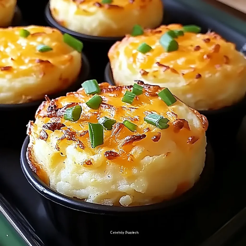 Cheesy Mashed Potato Puffs